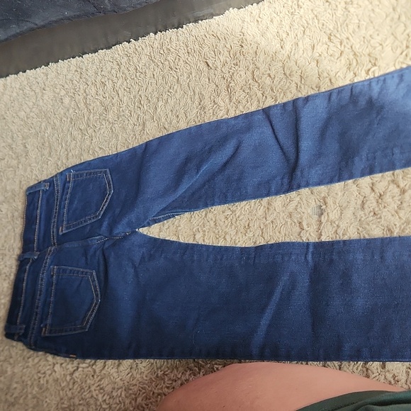 Children's Place dark wash distressed skinny jeans size 6x/7 - Picture 8 of 8